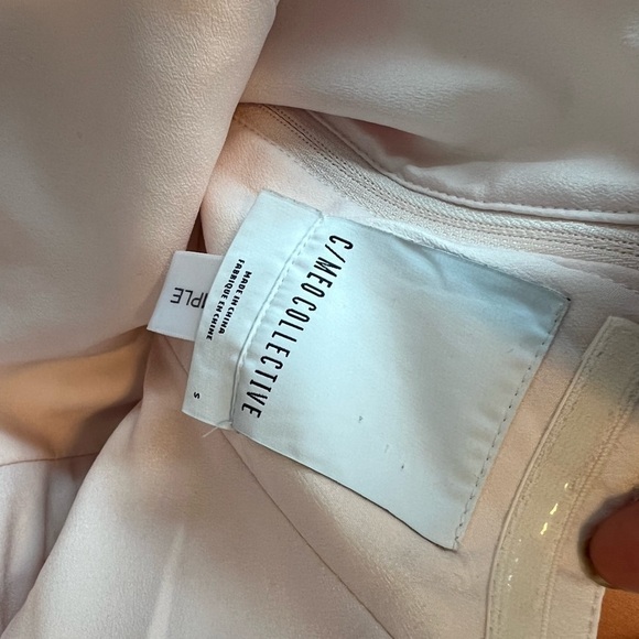 C/MEO Collective Vibrant Strapless Hi-Low Midi Dress In Color Block Dress Size S - Picture 10 of 16